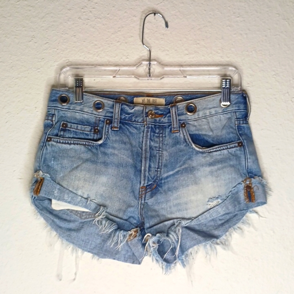 We the free jean shorts